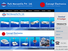 Tablet Screenshot of concept-electronics.com